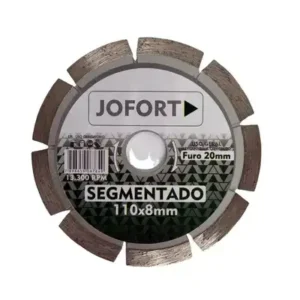 DISCO DIAMANTADO SEGMENTADO 110X20MM - JOFORT