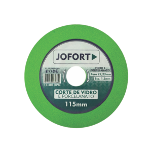 DISCO DIAMANTADO PARA CORTE DE VIDRO E PORCELANATO