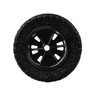 RODA MACIÇA BORRACHA EXPANDIDA (LINHA EXTRA FORTE)